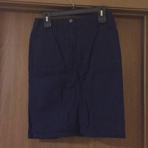 New York & Co casual blue skirt size 0